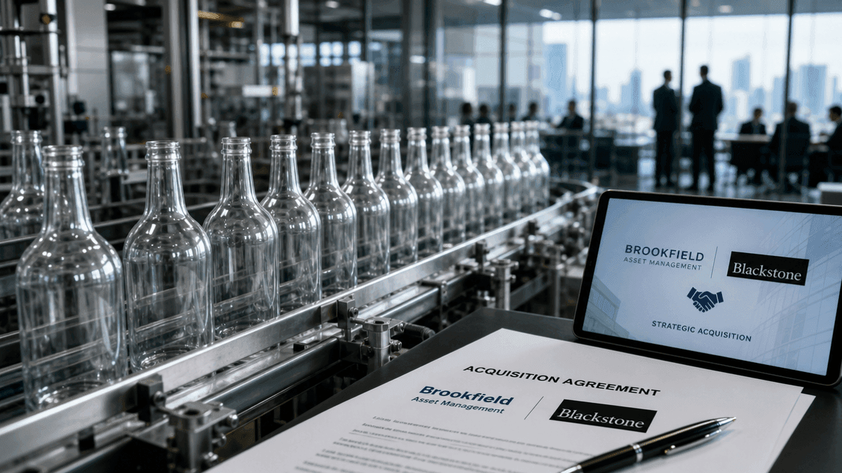Brookfield in Talks to Buy PGP Glass for Up to $1.5B