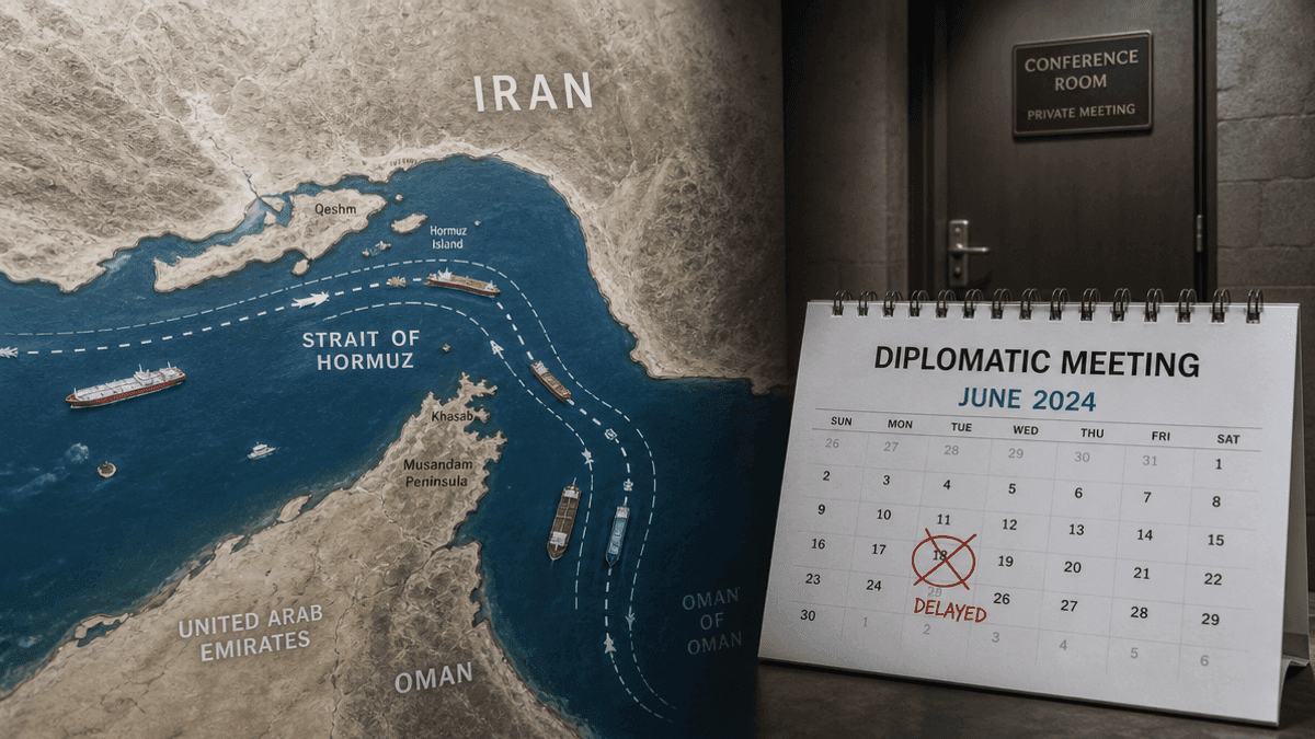 Iran-Gulf Strait of Hormuz Security Talks Postponed by Oman