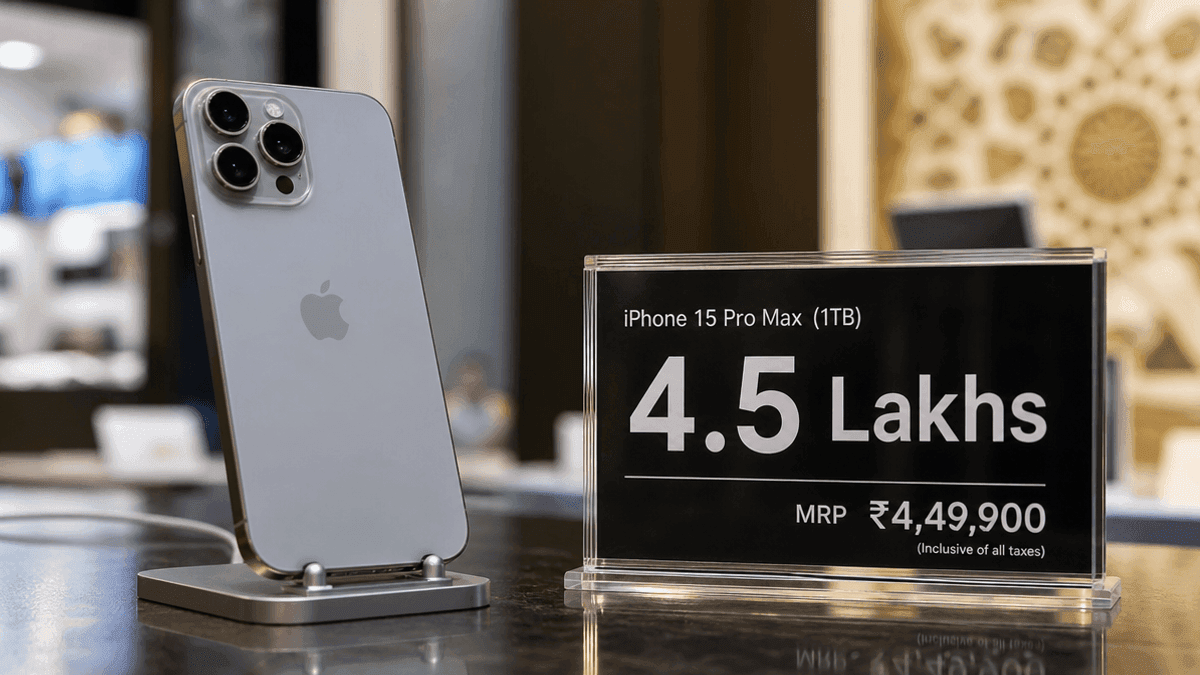 Apple iPhone Prices in India Soar to 4.5 Lakhs
