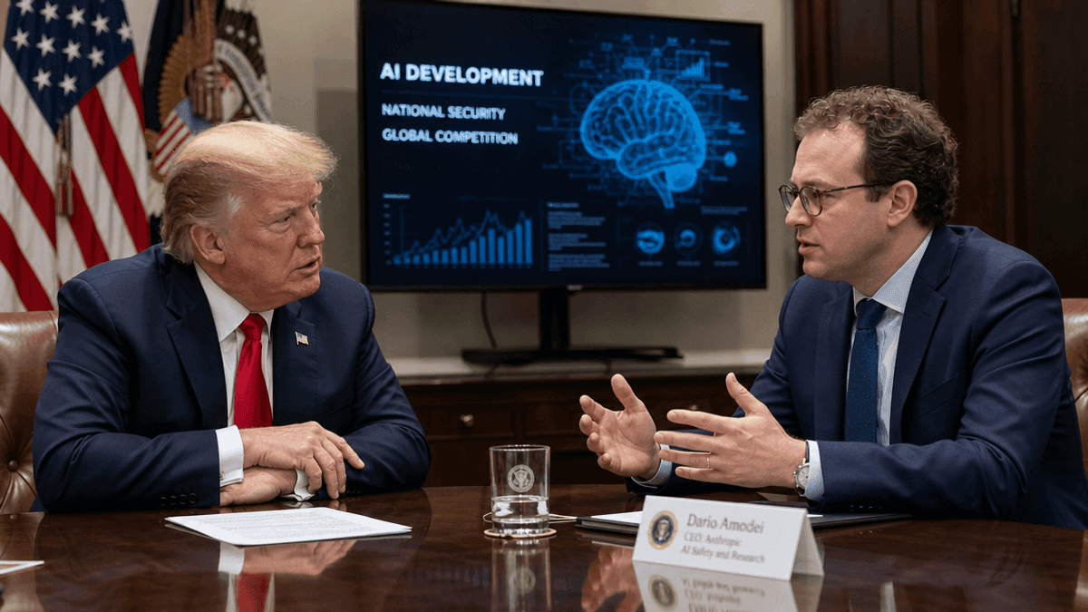 Trump Rejects AI Slowdown in Meeting With Anthropic CEO