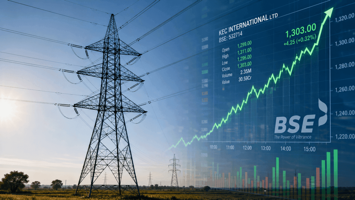 KEC International Shares Gain 0.41% on Rs 1,303 Cr Orders