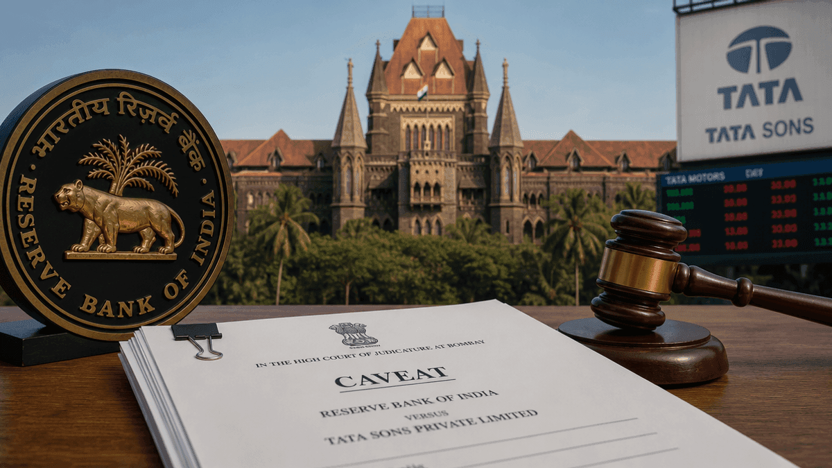 RBI Files Caveat in Bombay High Court Over Tata Sons IPO