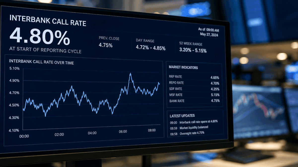 Call Rates Edge Lower to 4.80% as New Cycle Opens