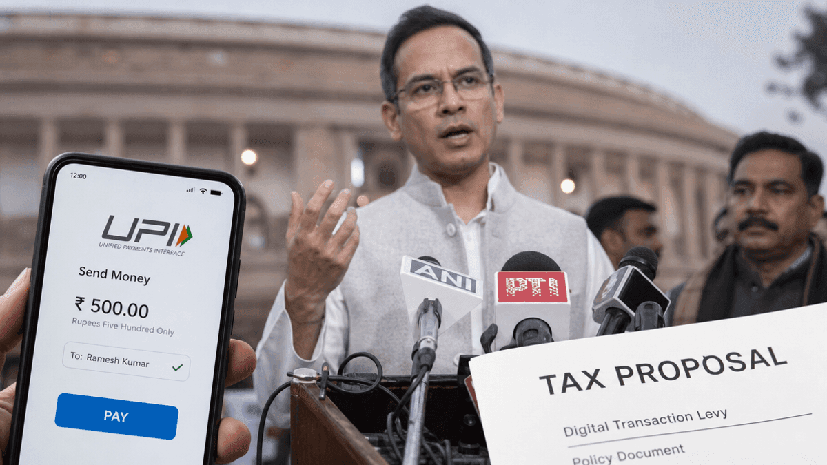 Gaurav Gogoi Slams Proposed UPI Tax, Cites No Panel Talks