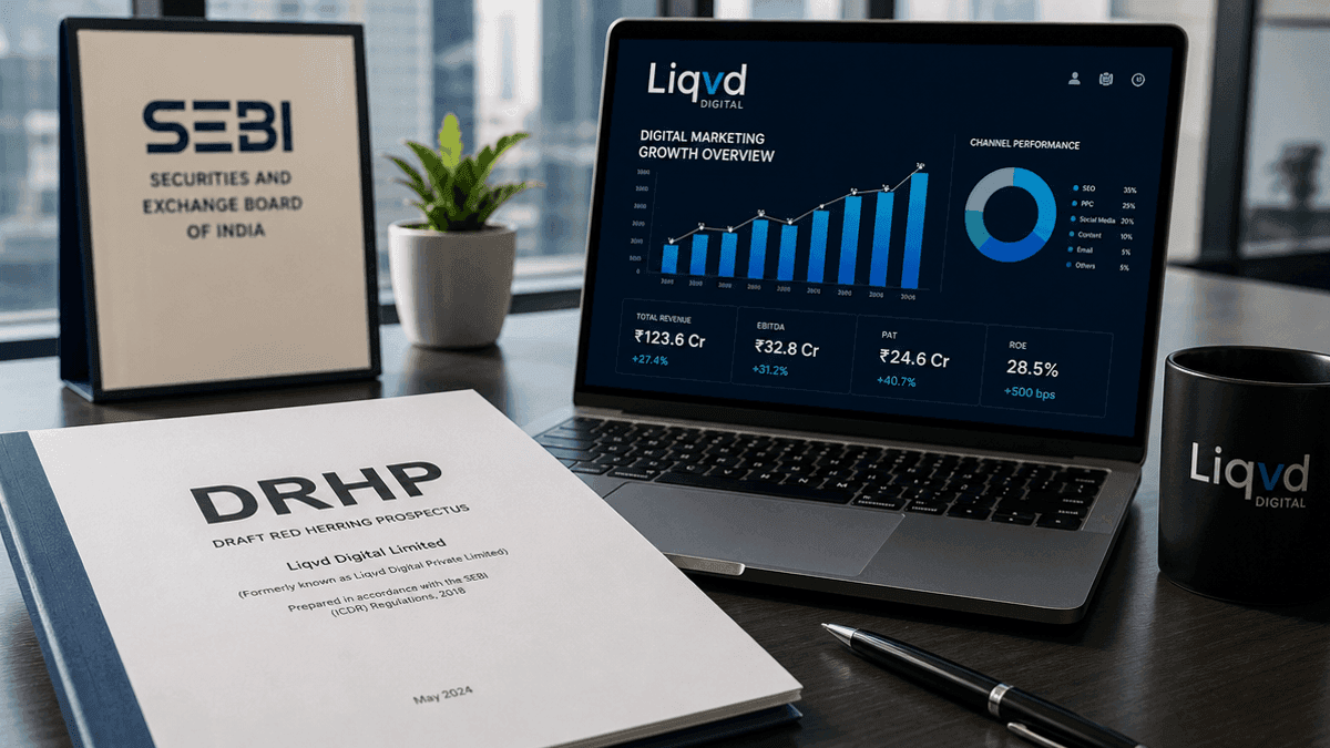 Liqvd Digital Files Draft Papers for SEBI IPO
