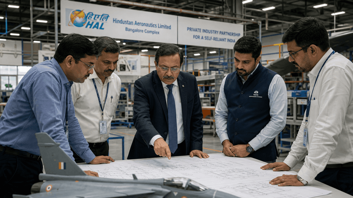 HAL CMD Ravi K. Urges Private Sector Support in Aerospace