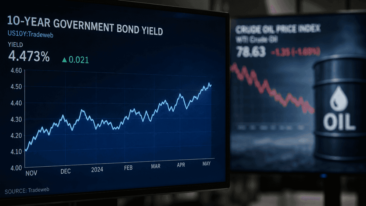 Bond Yields Edge Up Amid Global Oil Price Pullback