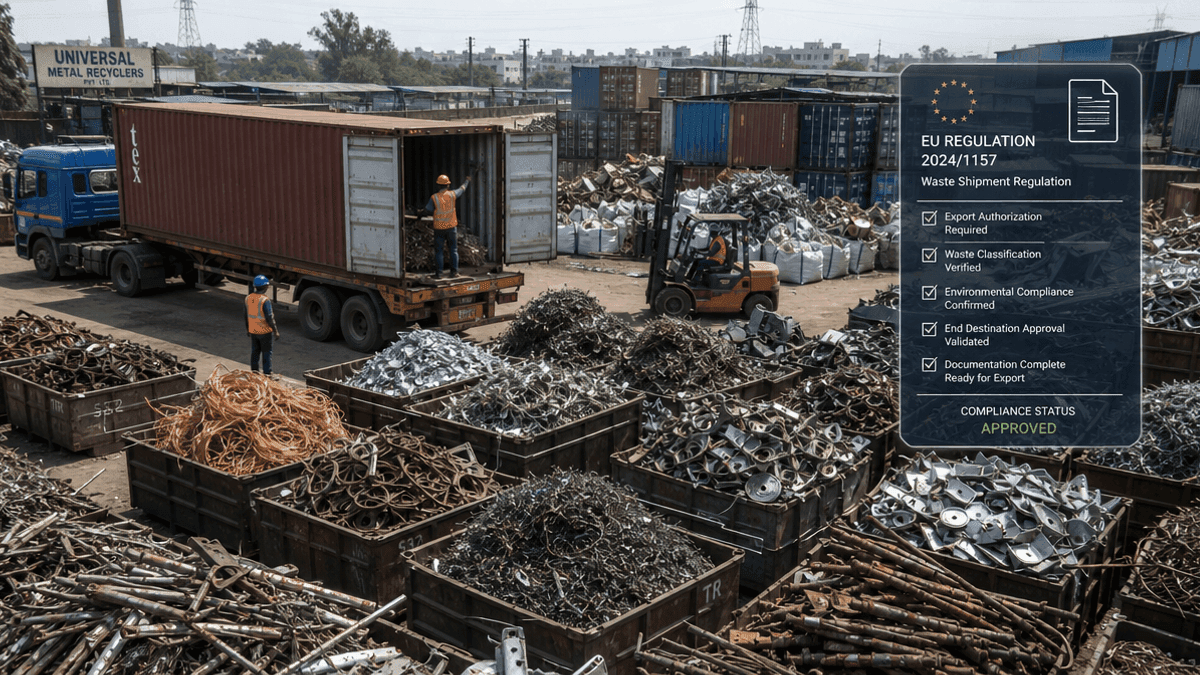 EU Waste Rules Threaten India Metal & Plastic Scrap Imports