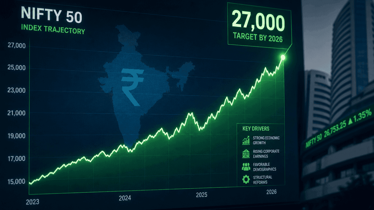 Nifty 2026 Target: Experts Predict 27,000 Milestone