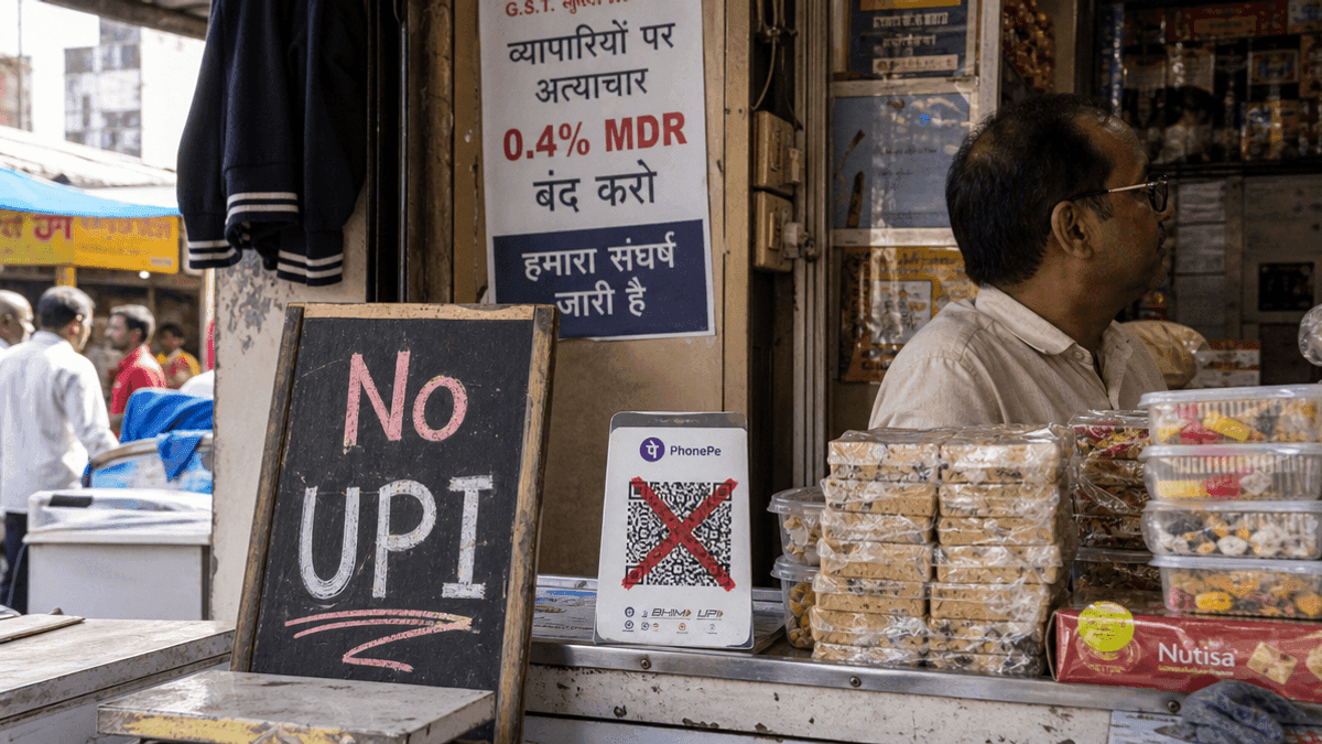Indore Traders Declare No-UPI Day Over 0.4% MDR Charge