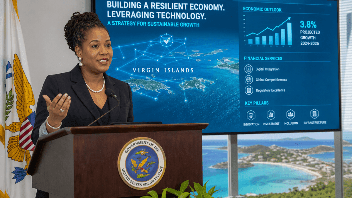 Virgin Islands Outlines Financial & Digital Strategy