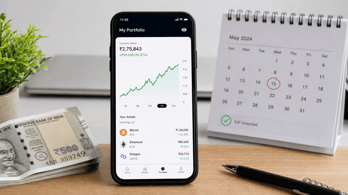 Crypto SIPs in India: Long-Term Investing Guide