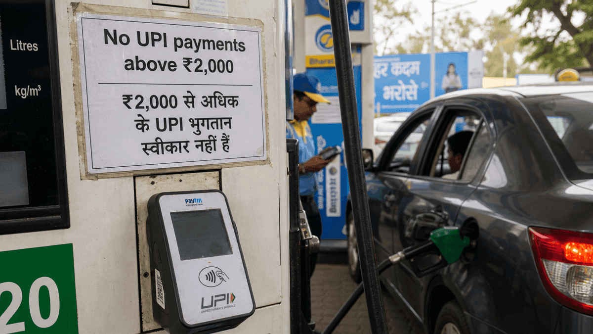 MP Petrol Pumps to Block UPI Over Rs 2,000