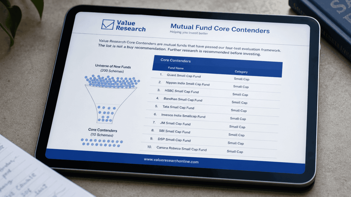 Value Research Names 10 Core Contenders in New Mutual Funds
