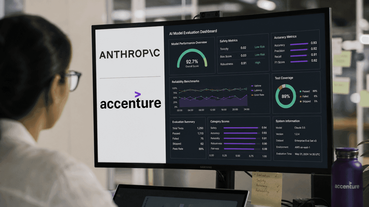 Anthropic Appoints Accenture as First AI Evaluator