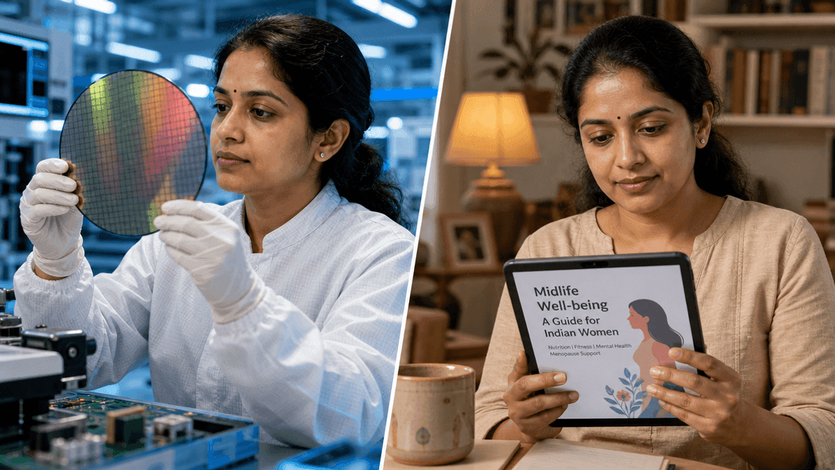 Women Lead India’s Semiconductor Boom & Midlife Health