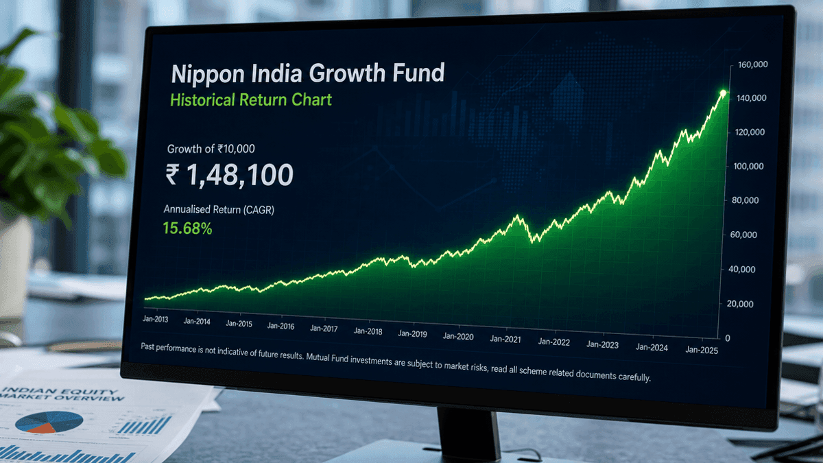Nippon India Growth Fund: 457x Return & Wealth Run