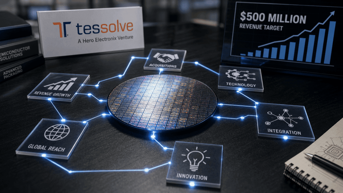 Tessolve Targets $500M Revenue Via Strategic Acquisitions