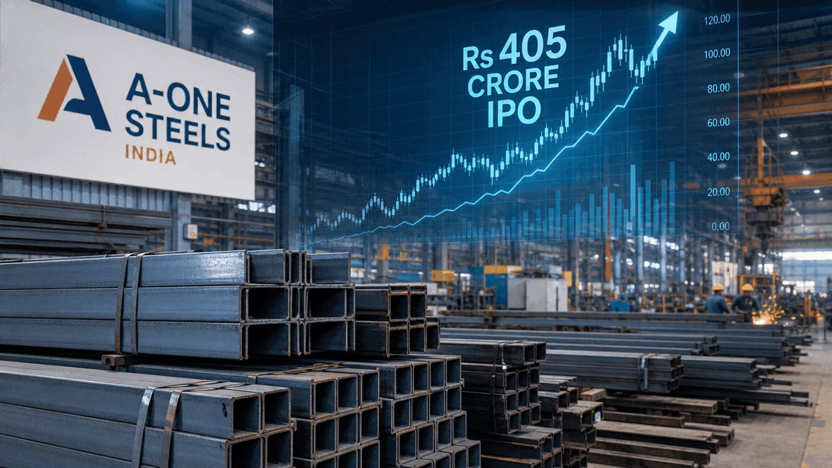 A-One Steels India Plans Rs 405 Crore IPO
