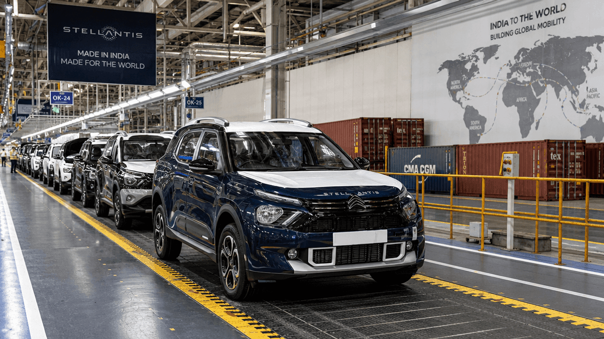 Stellantis Triples India Production for Global Export Hub