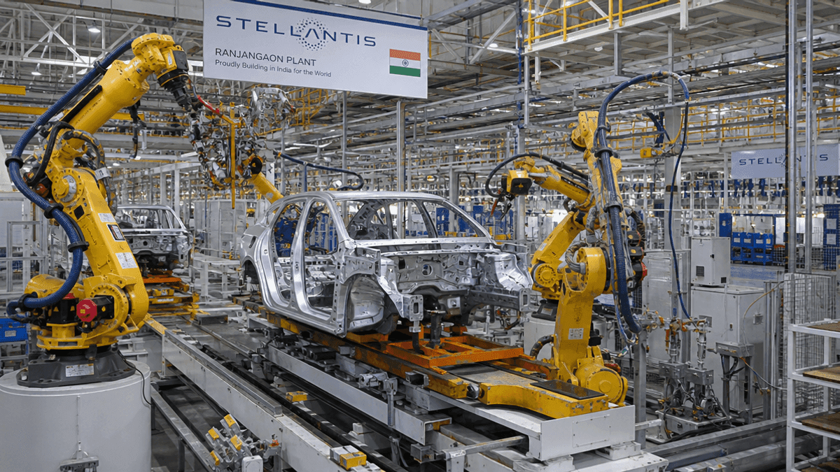 Stellantis Acquires Full Ownership of Ranjangaon Plant