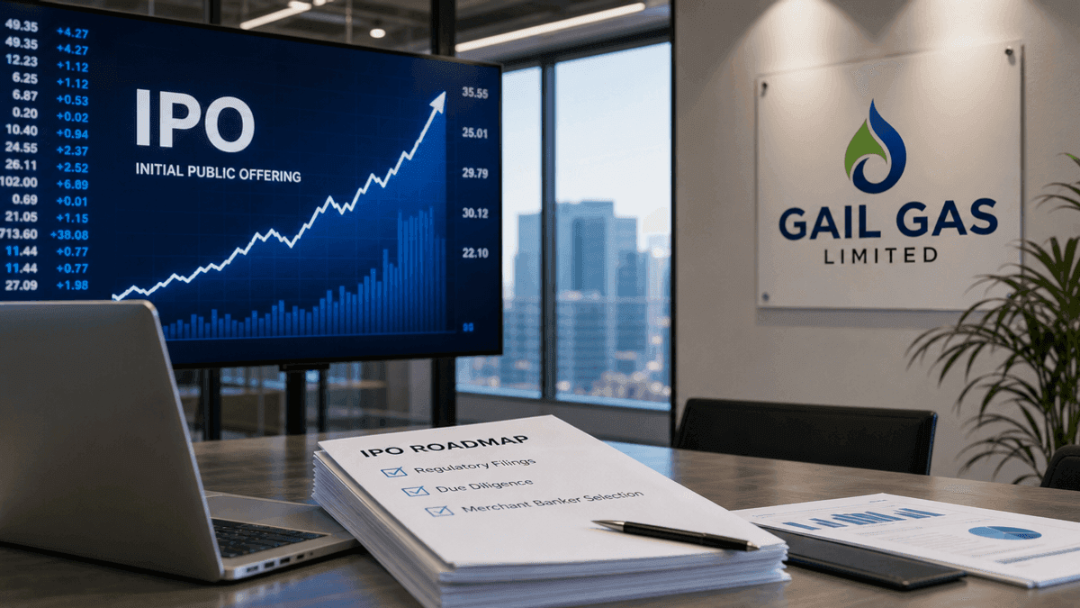 GAIL Gas Seeks Merchant Bankers for Rs 3,100 Crore IPO