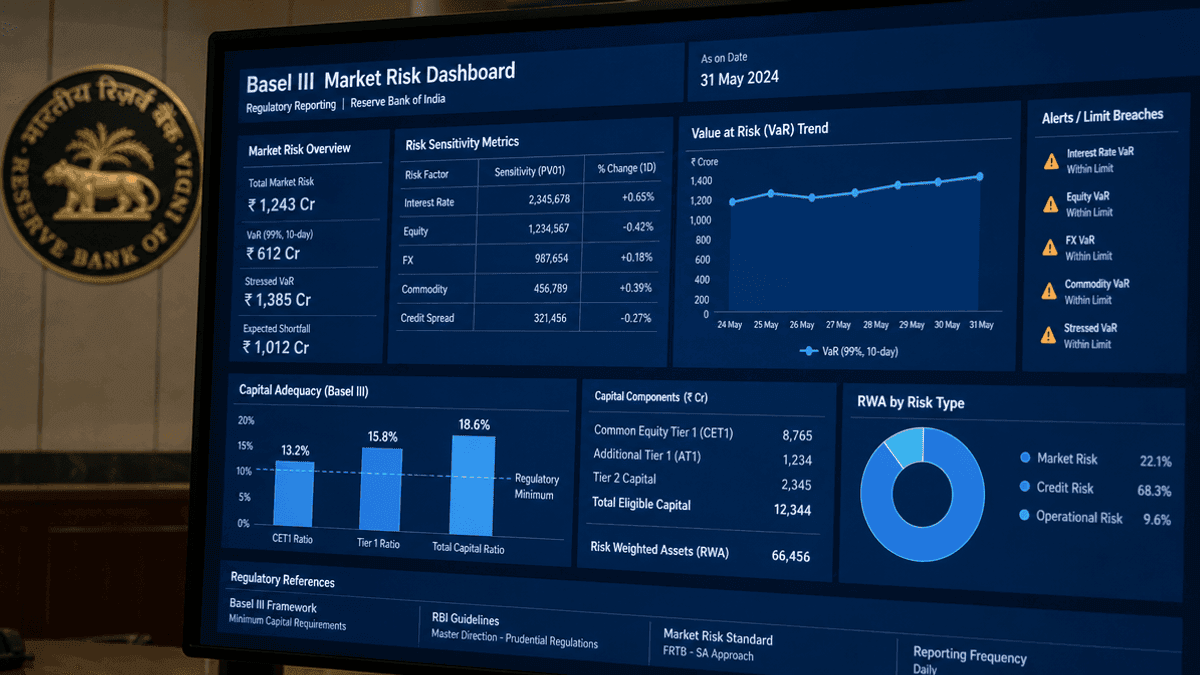 RBI Releases Final Basel III Market Risk Capital Rules