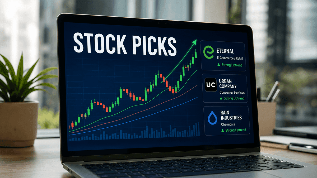 Top Stock Picks By Vaishali Parekh: Eternal, Urban Company, Rain