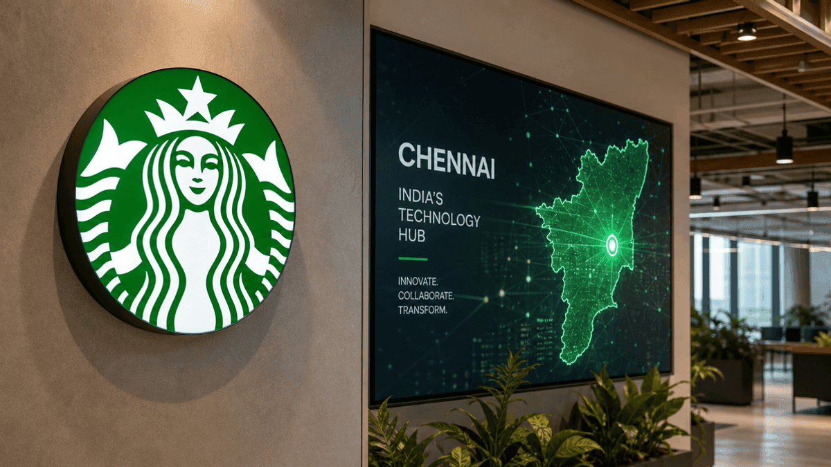Starbucks Chooses Chennai for First India GCC & 800 Jobs