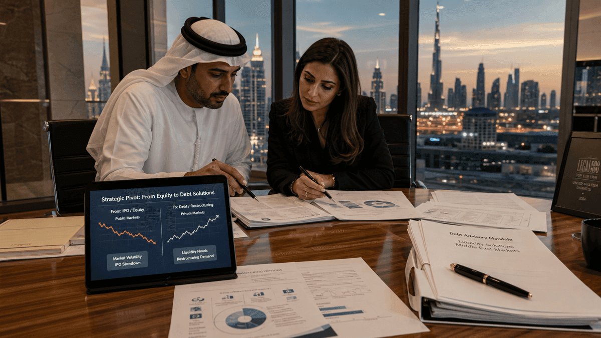 Gulf IPO Slowdown Forces Law Firms to Pivot Strategy