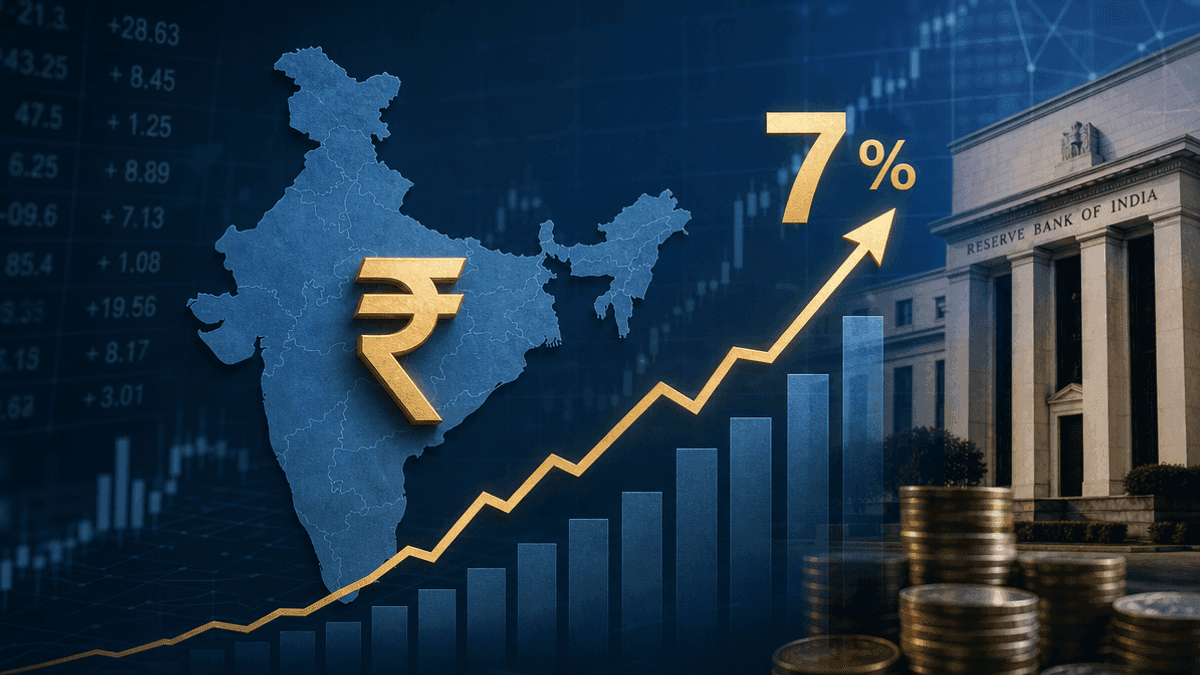 S&P Upgrades India FY27 GDP Forecast to 7% Amid RBI Rate Hike