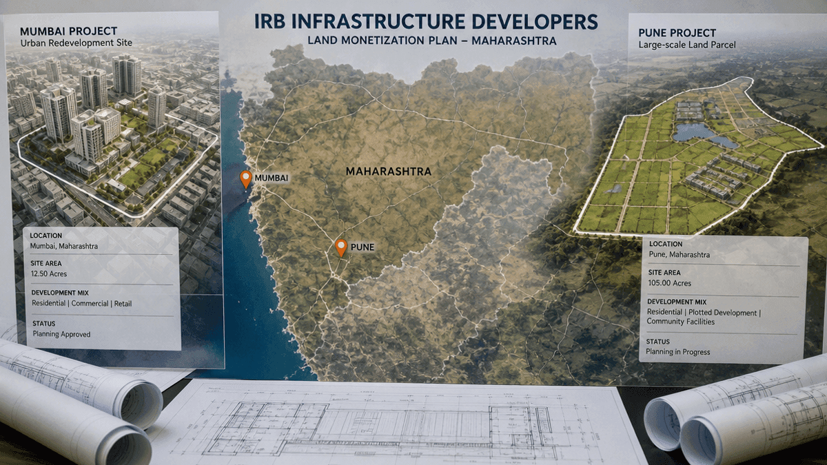 IRB Infrastructure Approves Maharashtra Asset Monetization