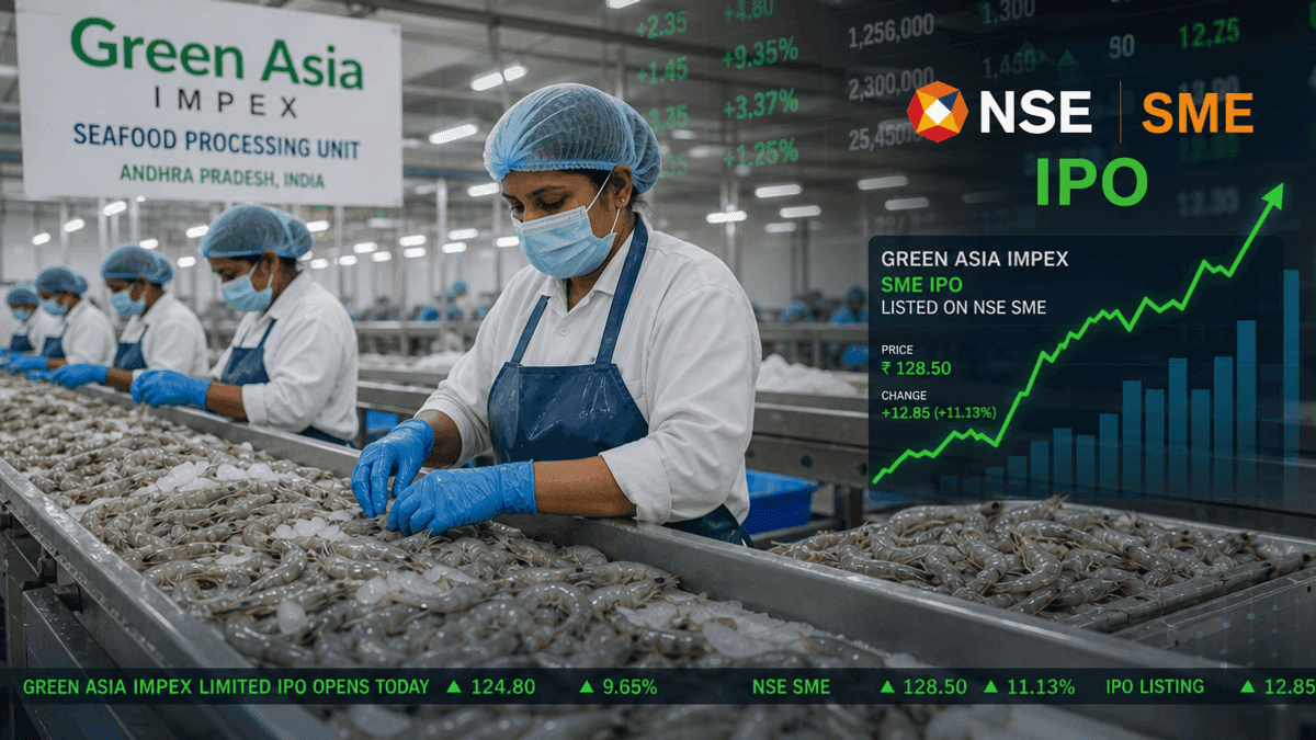 Green Asia Impex IPO: Rs 60 Crore NSE SME Issue Open Now