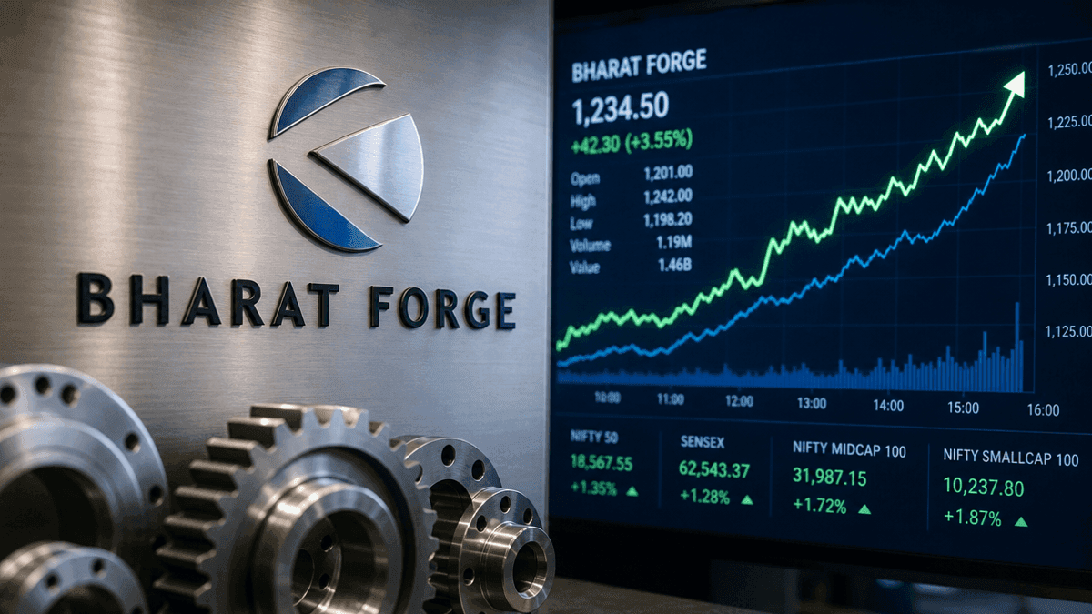 Bharat Forge Raises Rs 2,000 Cr Via QIP With Singapore Stake