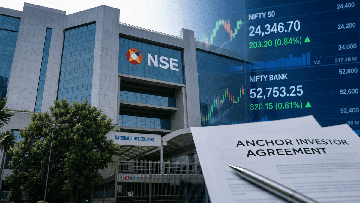 NSE Secures Rs 22,561 Cr IPO Backing with LIC Anchor Role
