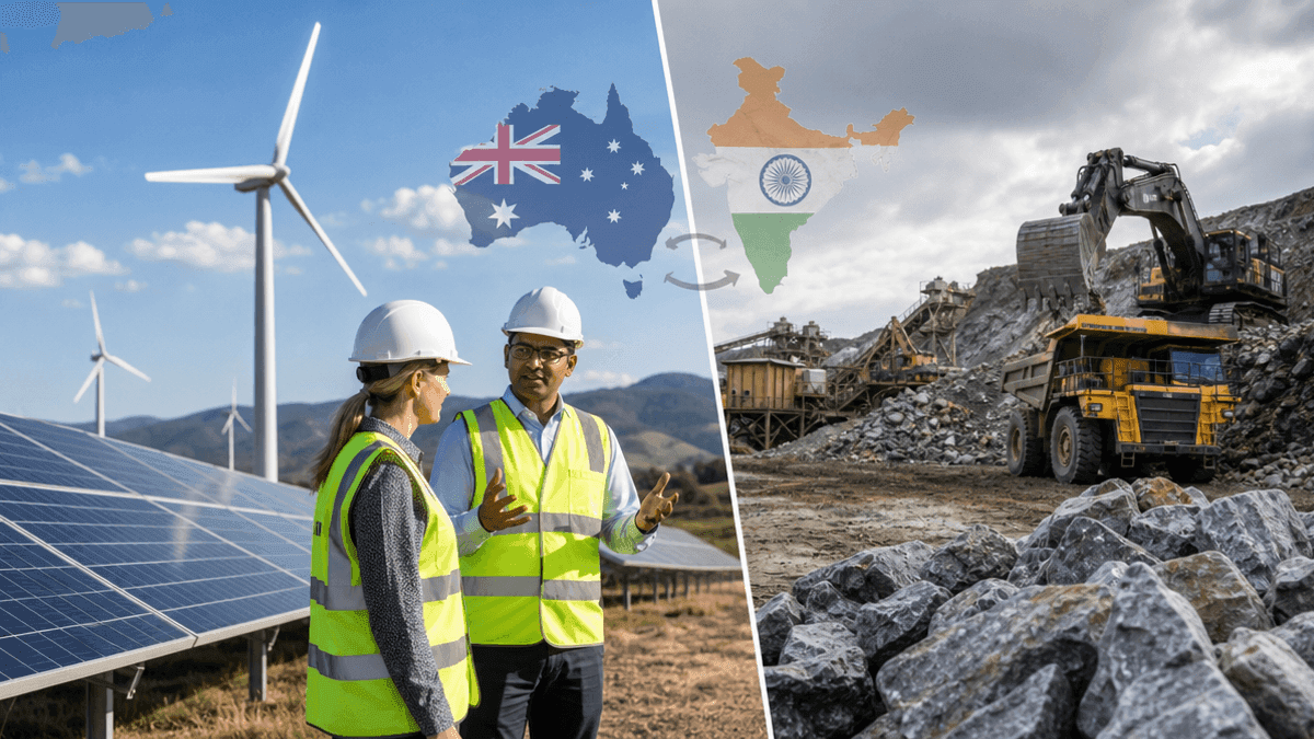 Australia & India Forge Strategic Clean Energy Partnership