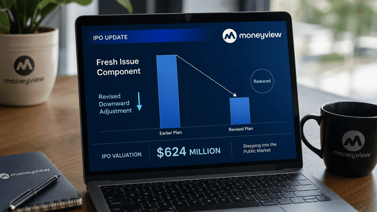 Moneyview Cuts IPO Size to Target $624M Valuation
