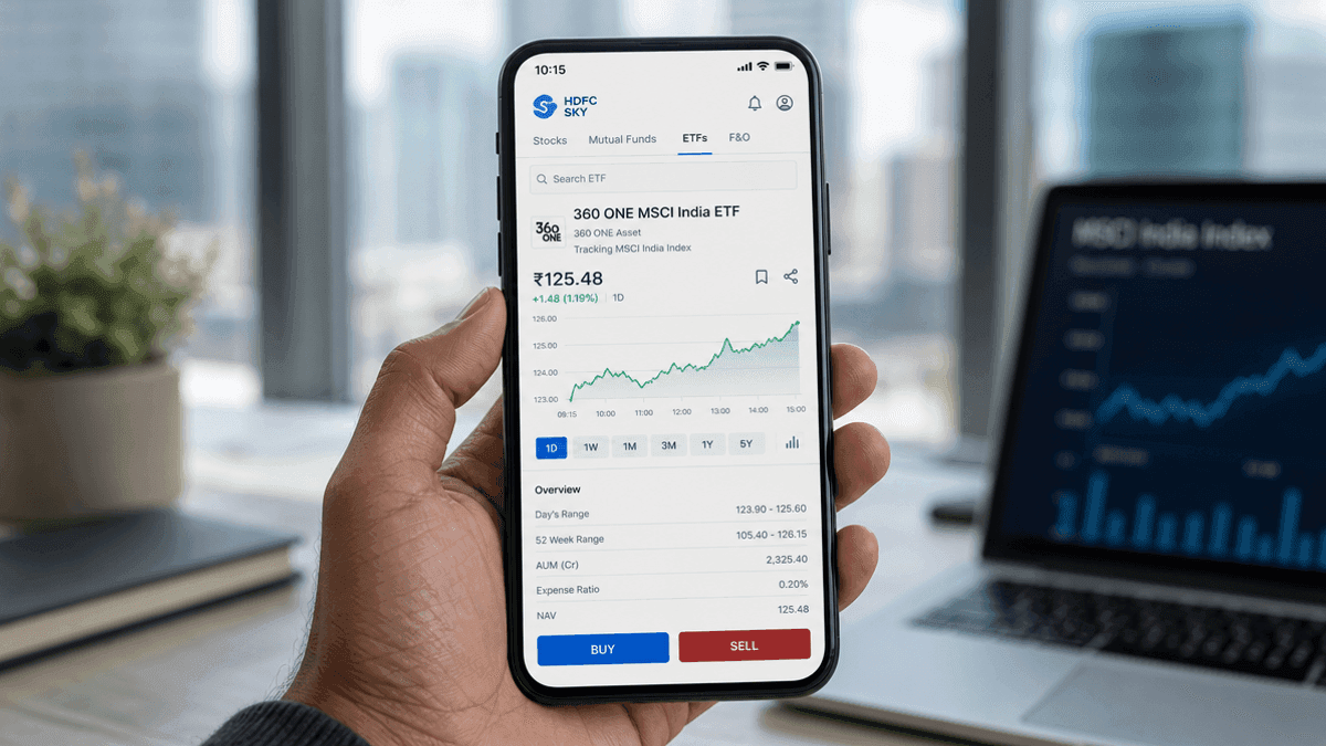 360 ONE MSCI India ETF: Large & Mid-Cap Investing