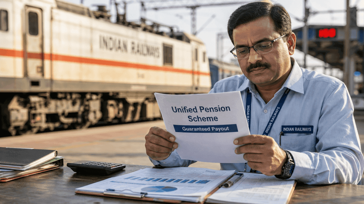 Railway Employees Get Guaranteed Pension Under New UPS Policy