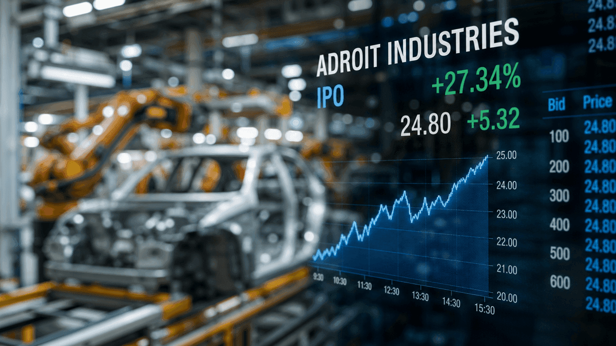 Adroit Industries IPO: Auto Component Maker Goes Public