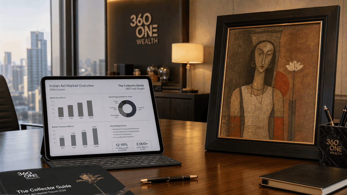 360 ONE Wealth Launches India’s First Art Market Report
