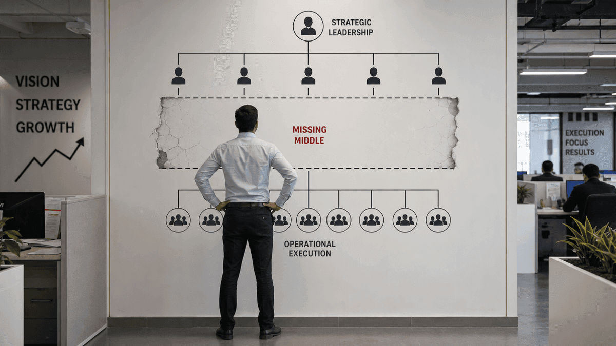 India’s Professional Services Face Middle Management Crisis