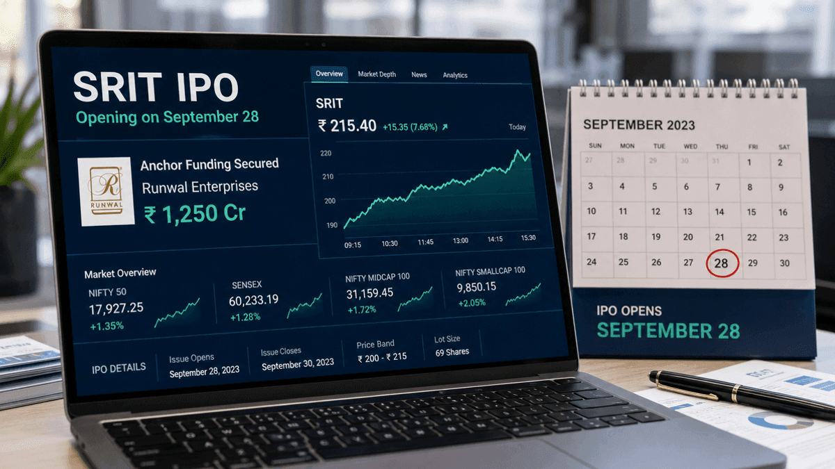 SRIT IPO Set for Sept 28, Runwal Raises 149 Crore