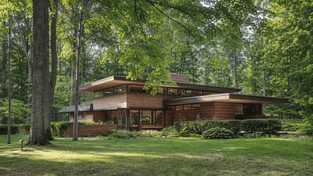 Frank Lloyd Wright Michigan House Listed for $2.1M
