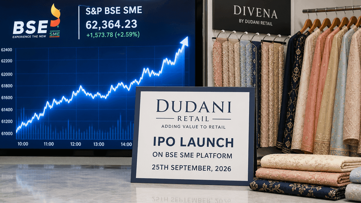 Dudani Retail IPO: Rs 11 Crore BSE SME Issue Opens Sept 25