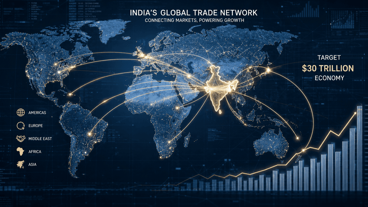 India’s $30 Trillion Economy Vision Shapes Global Trade