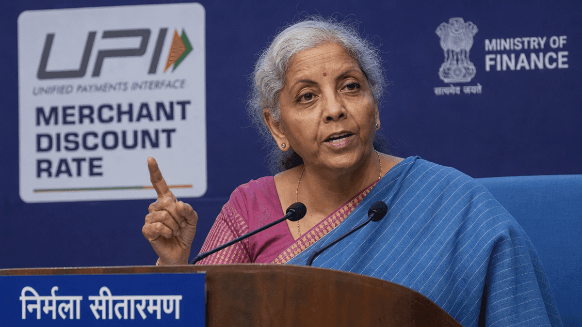 UPI MDR is Not a Tax: FM Nirmala Sitharaman Clarifies