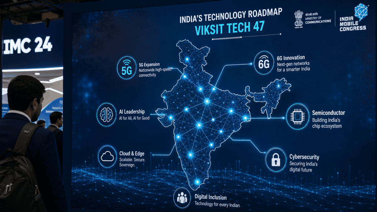 India Mobile Congress Launches Viksit Tech 47 for Growth