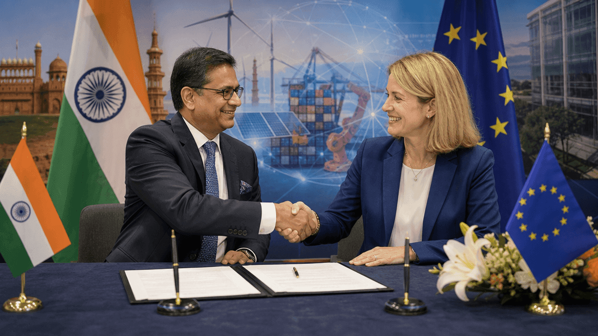 India and EU Sign Historic Free Trade Agreement After 17 Years