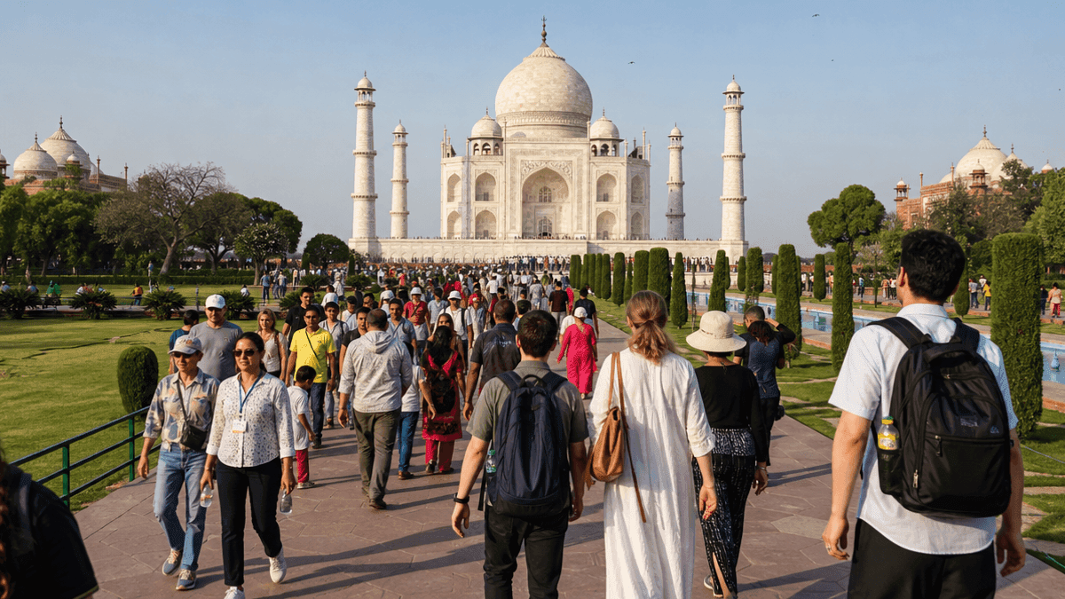 India’s Tourism Sector Drives Growth With 5.22% GDP Share